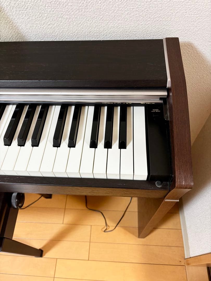 指定日特価❣️電子ピアノCASIO Privia PX-700 椅子付き♪直接渡し