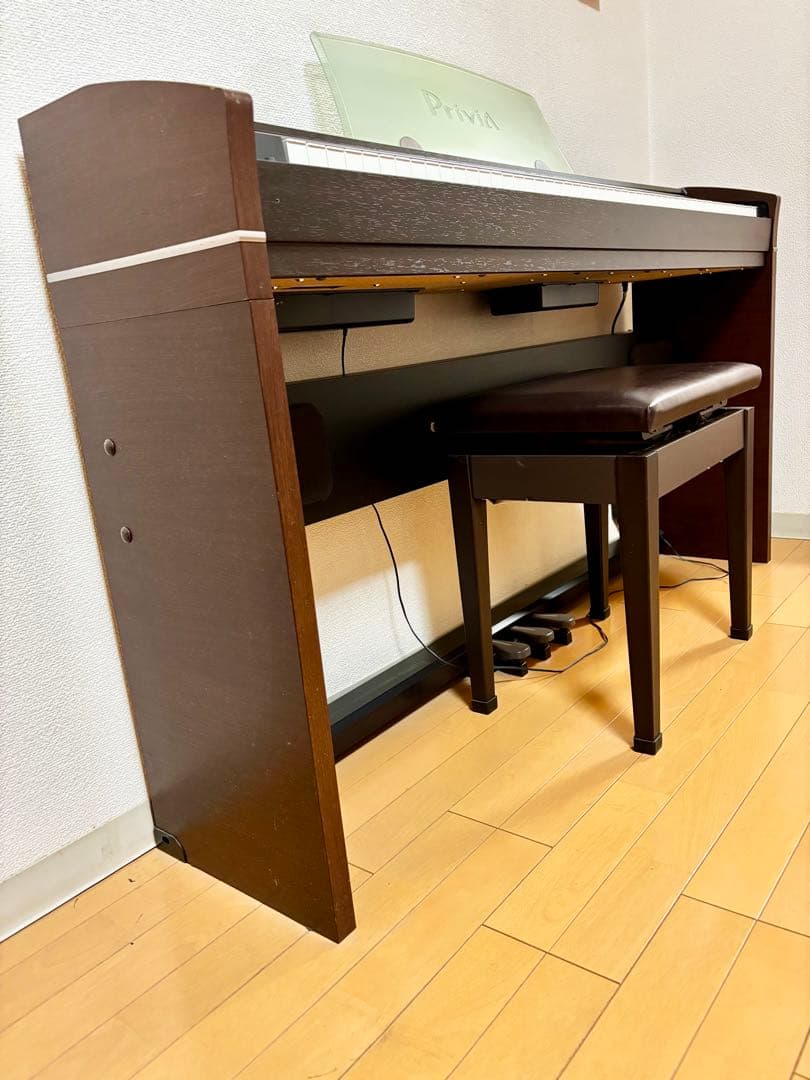 指定日特価❣️電子ピアノCASIO Privia PX-700 椅子付き♪直接渡し