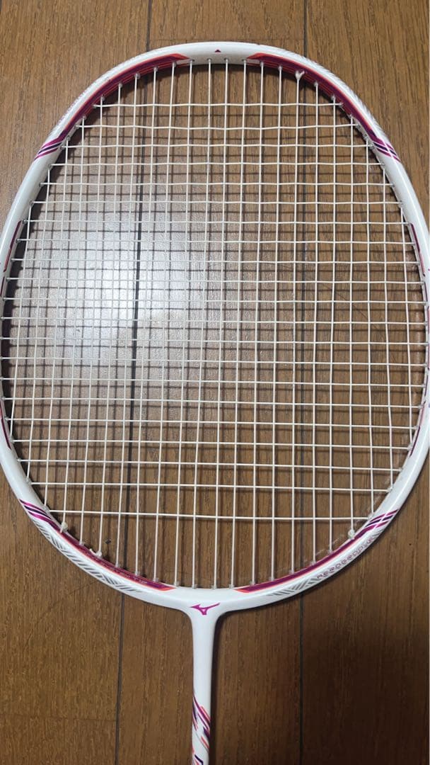 Mizuno バドミントンラケット ホワイト/レッド