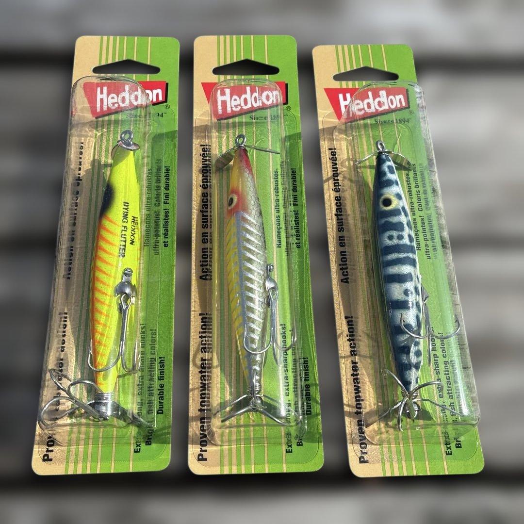 ヘドン　ダイイングフラッター　スミス　HEDDON 未開封　３個セット