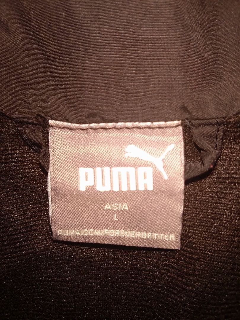 PUMA（プーマ） ジャージ上下セット ブラック/ホワイト
