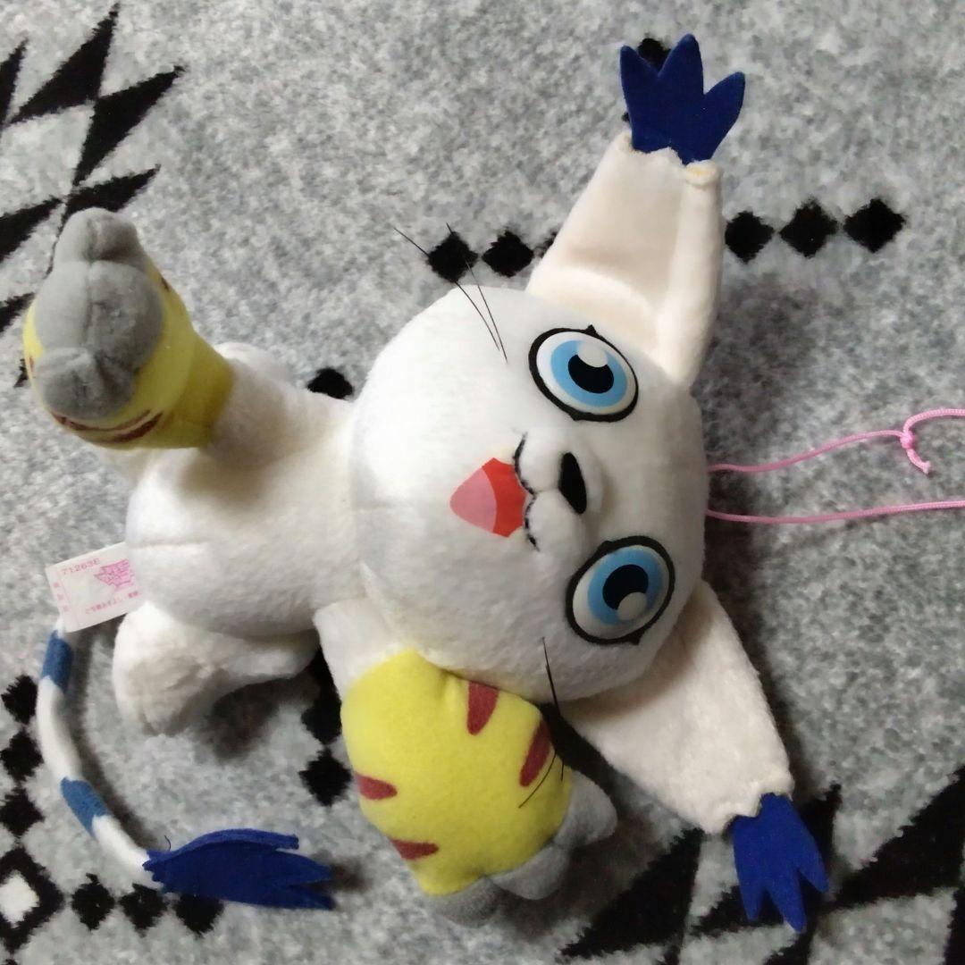 デジモン　テイルモン　ぬいぐるみ　レトロ
