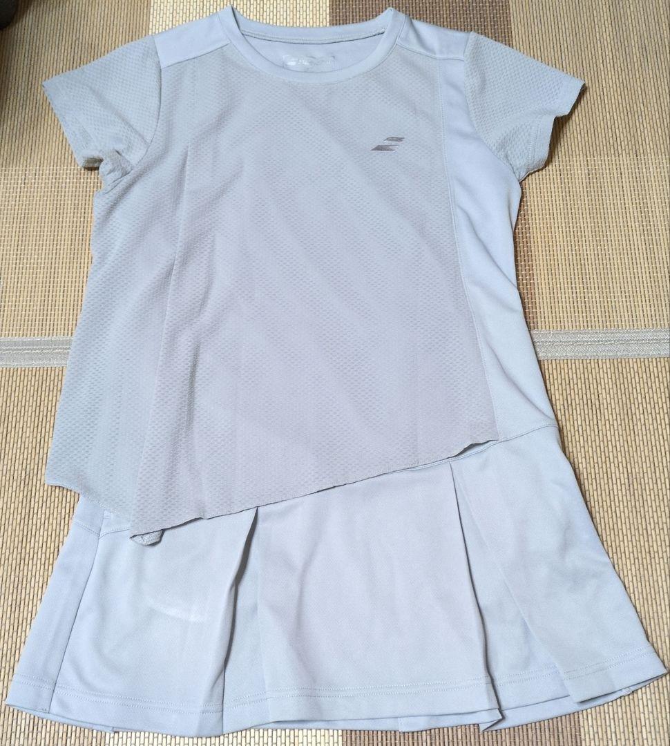 美品　バボラ　Babolat 　レディースウェア　ワンピース　グレー　M