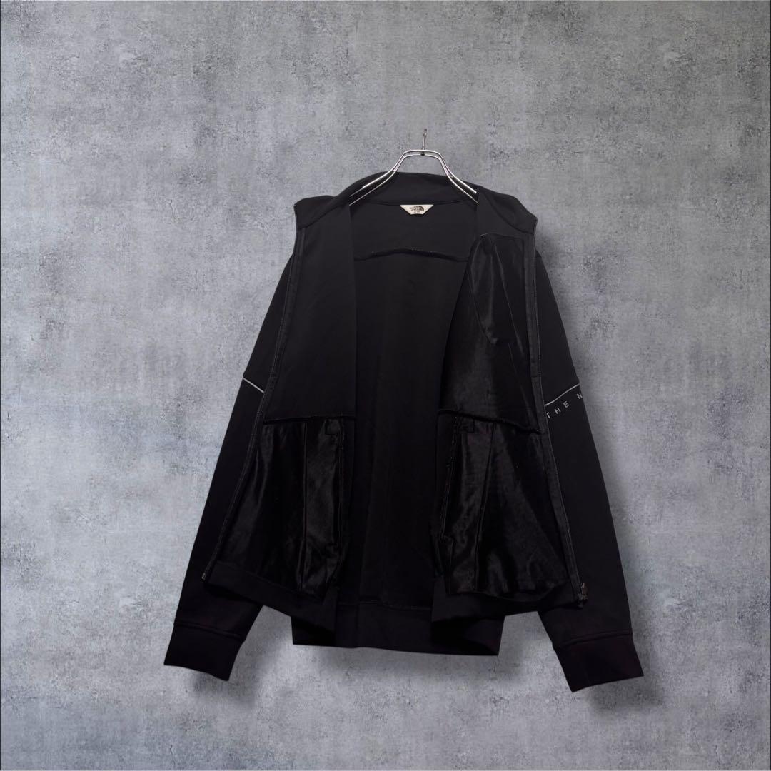 ☆人気　ノースフェイス　ジャージ　ストレッチ　ジャケット　ブラック　L