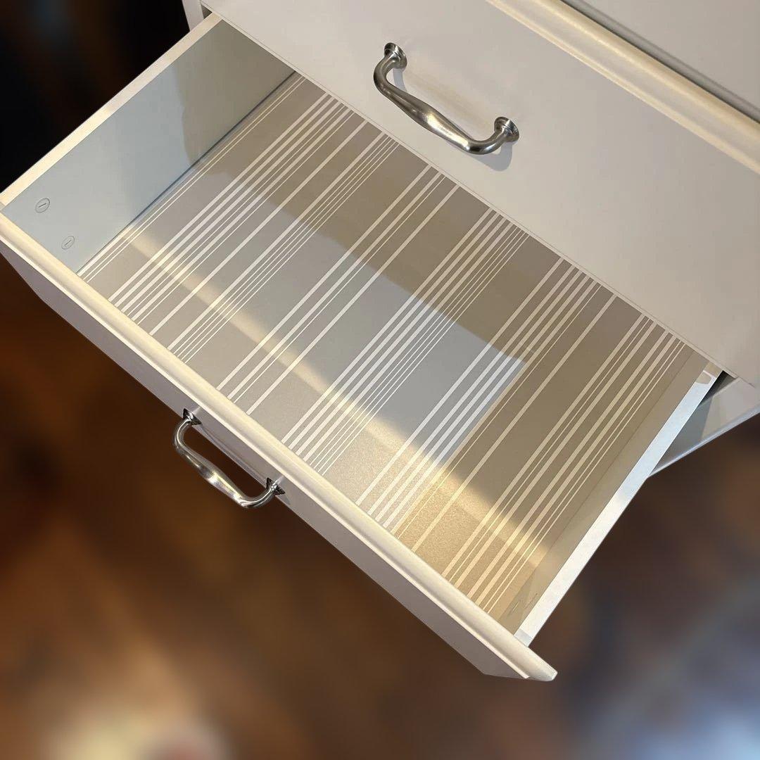 【送料8600円込み】IKEA イケア ティッセダール 白 チェスト