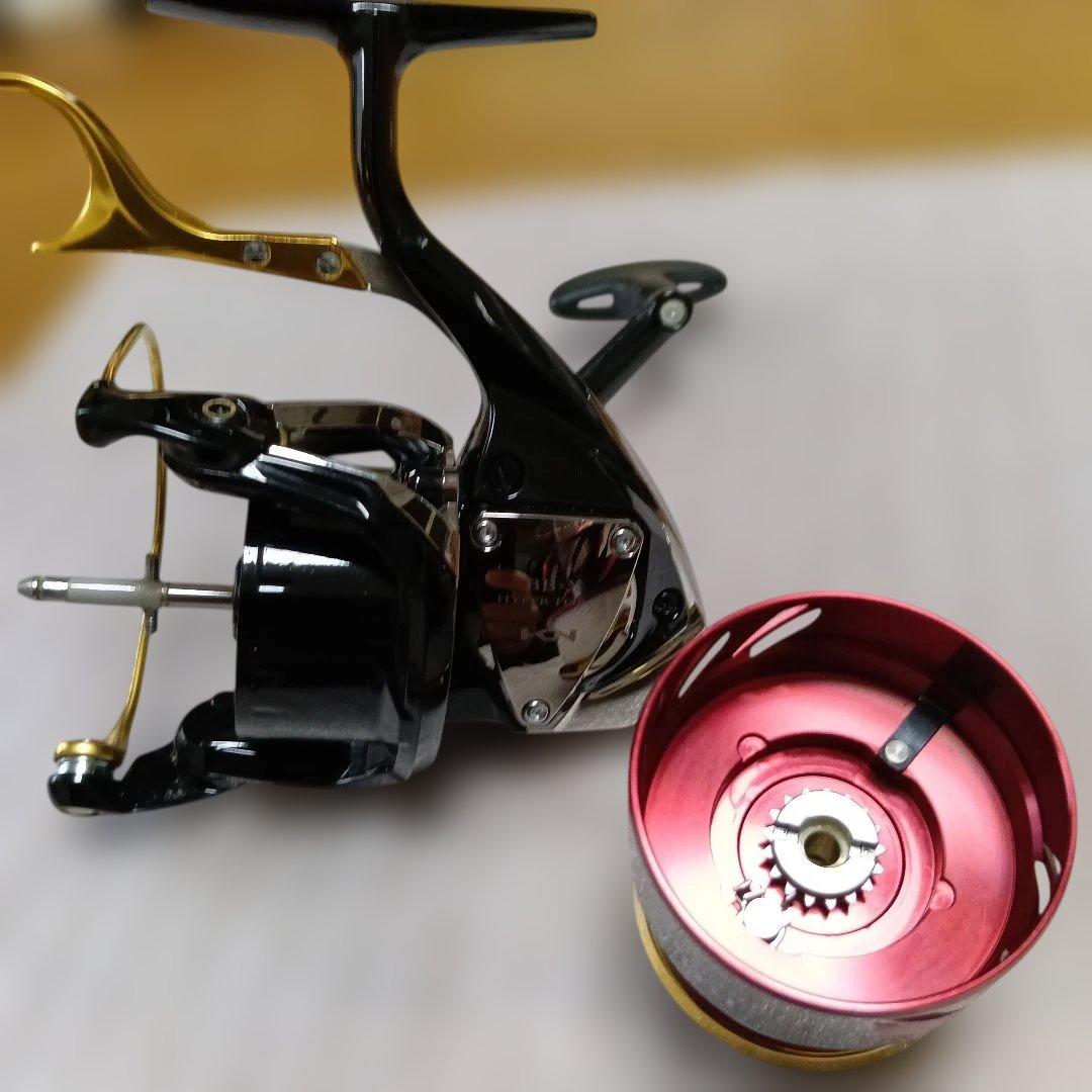 SHIMANO BB-X ハイパ−フォスC3000DXG 夢屋スプ−ルの2点