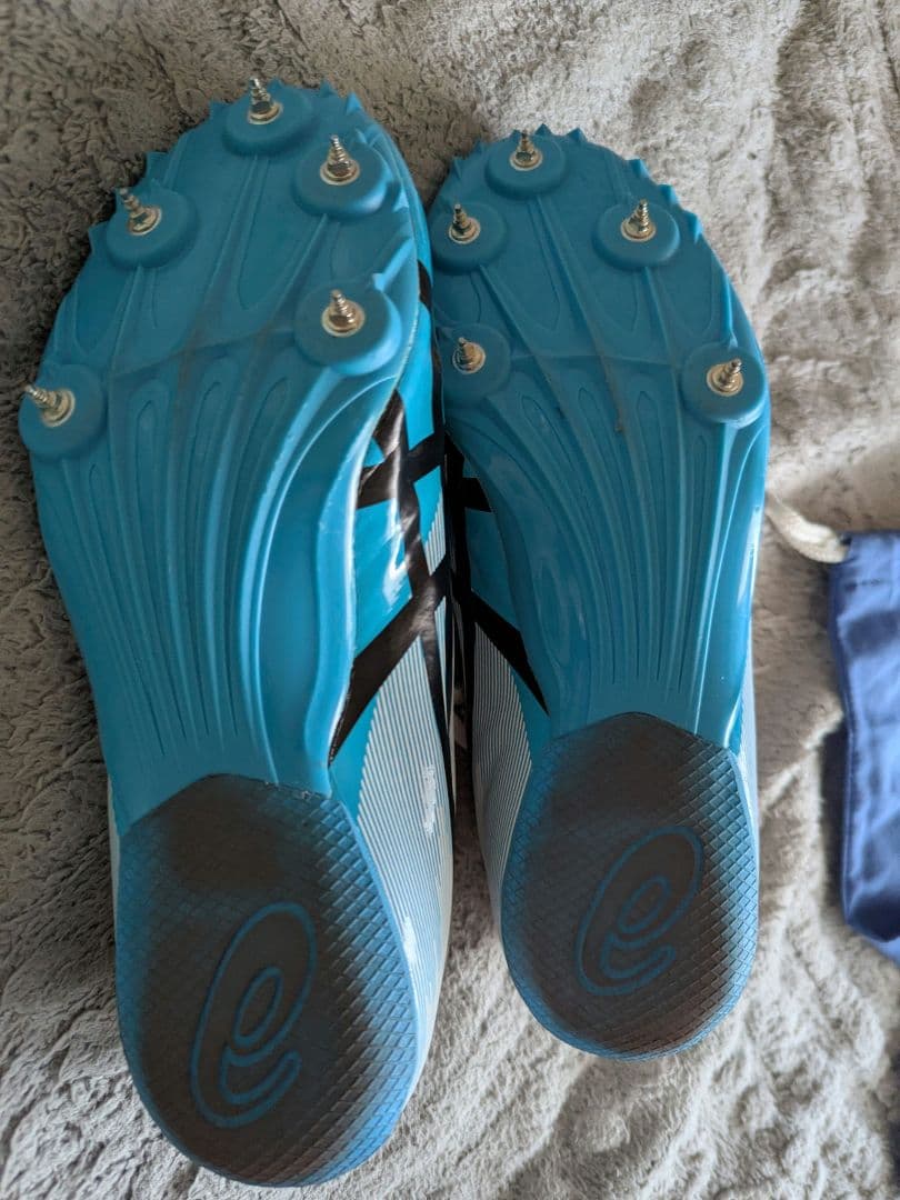 asics 陸上スパイクシューズ 25.5cm収納袋付き