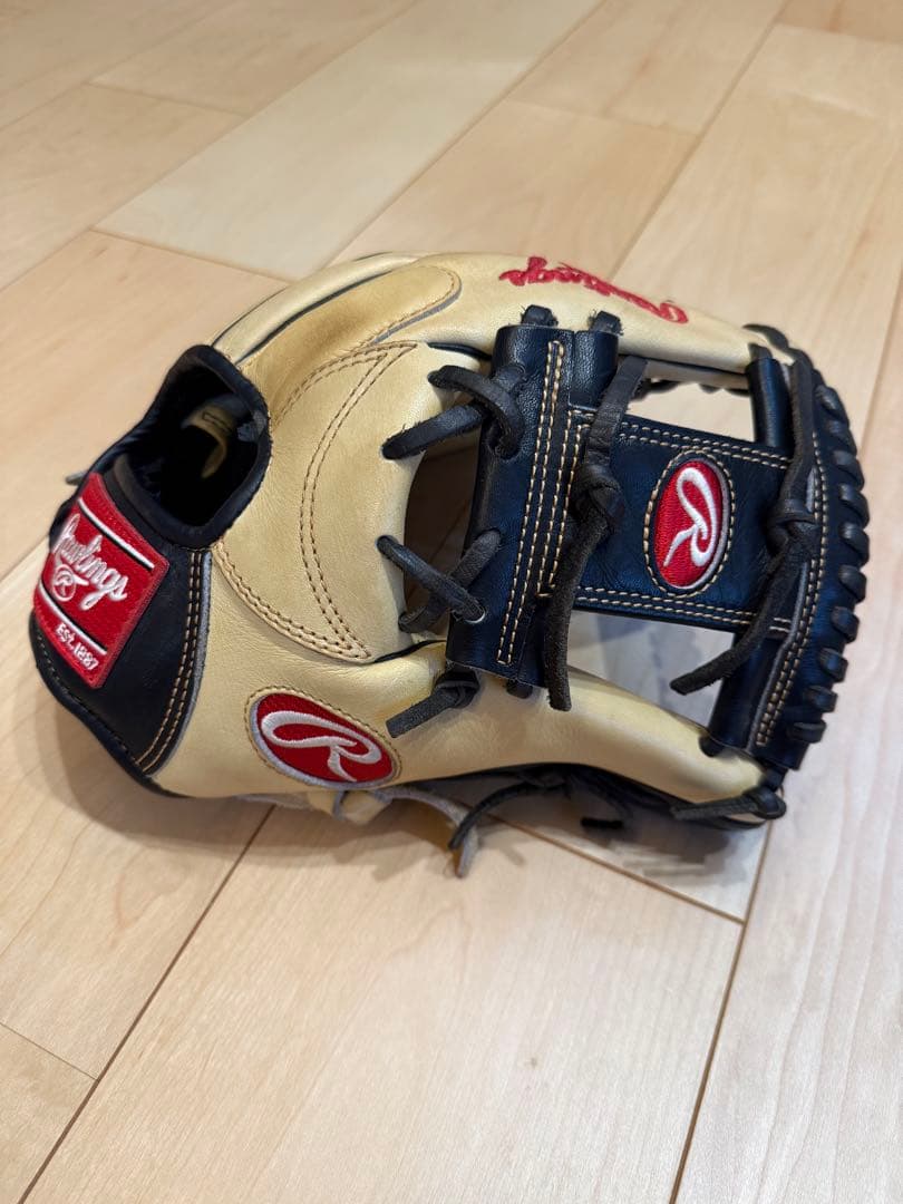Rawlings 軟式グローブ キャメル×ブラック