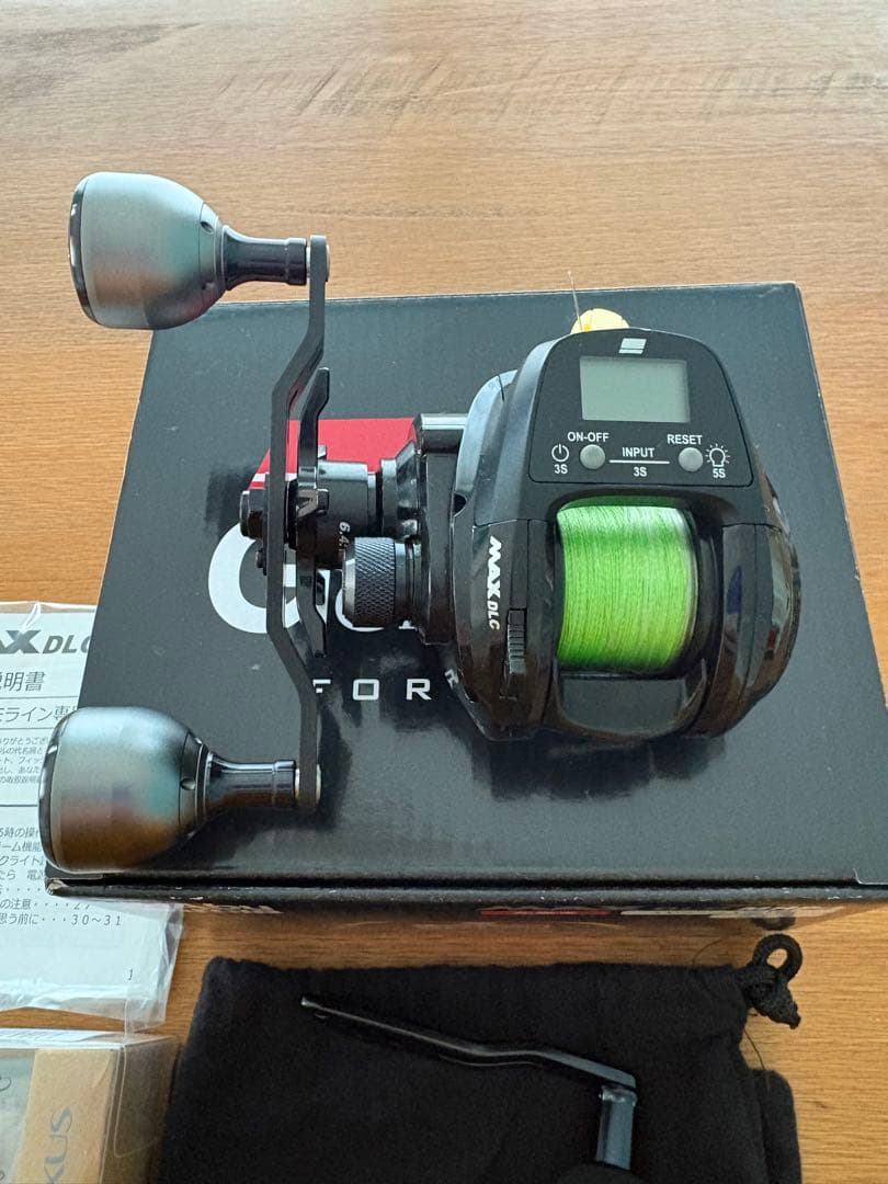 AbuGarcia MAX DLC MHP-L カウンター付きリール
