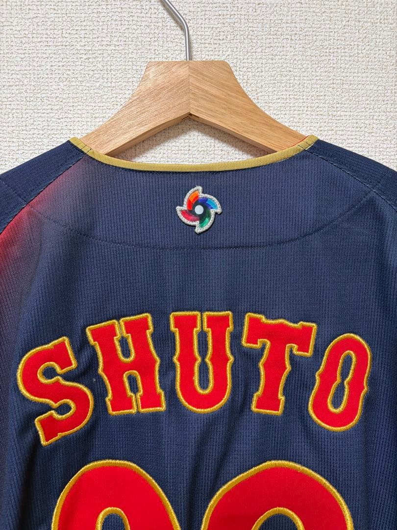 WBC 2026 侍ジャパン 周東佑京 レプリカユニフォーム ビジター Mサイズ