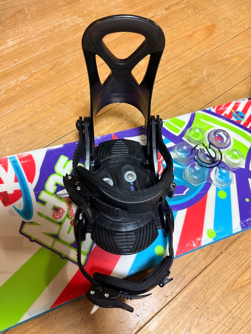 1回使用 キッズスノーボード 130cm ROSSIGNOL ×バイン×カバー