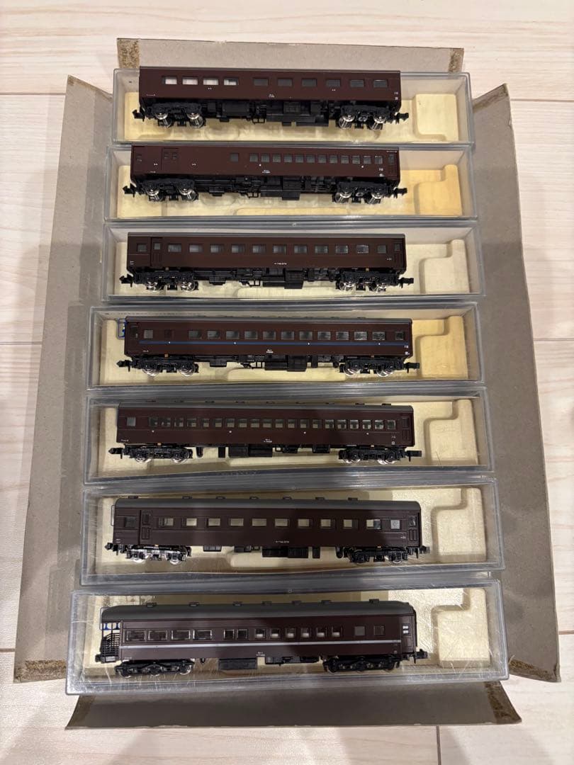 TOMIX 国鉄 客車 7両セット マイテ49 スハフ42 等 Nゲージ