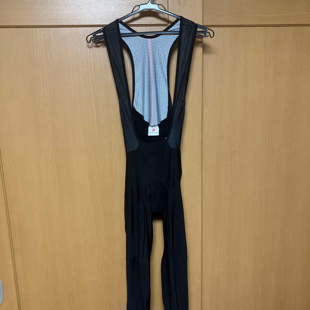 CASTELLI ビブタイツ Lサイズ ブラック