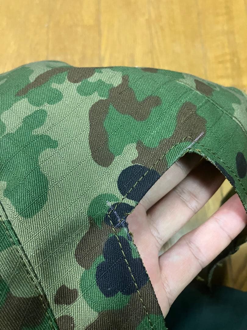 自衛隊 陸自迷彩 ハイカットECH ヘルメットカバー 防弾 ヘルメット Lサイズ