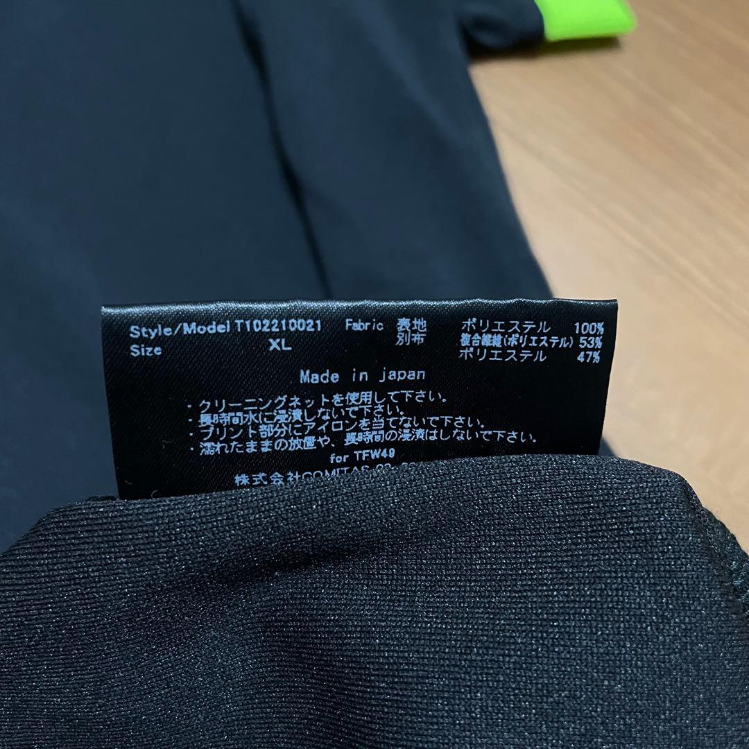 TFW49 ポロシャツ　ブラック　XL ゴルフ　junhashimoto