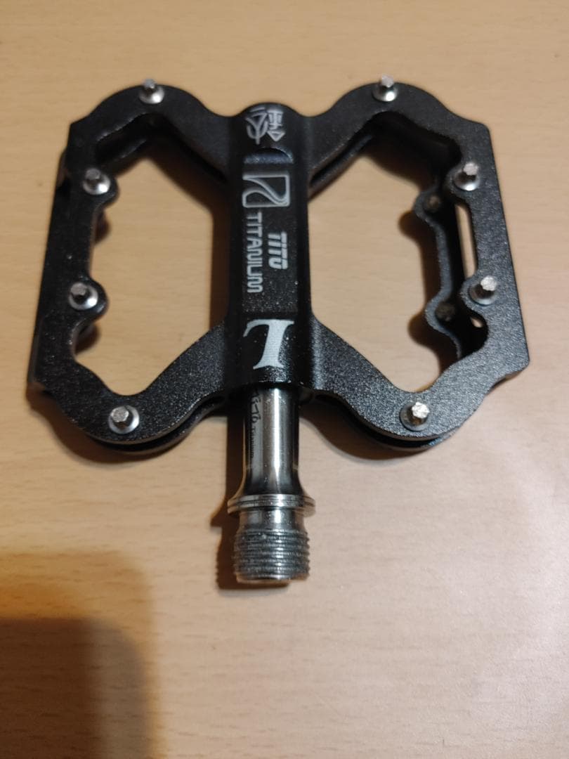 Tito 超軽量 自転車ペダル チタン合金 実測231g ロードバイク MTB