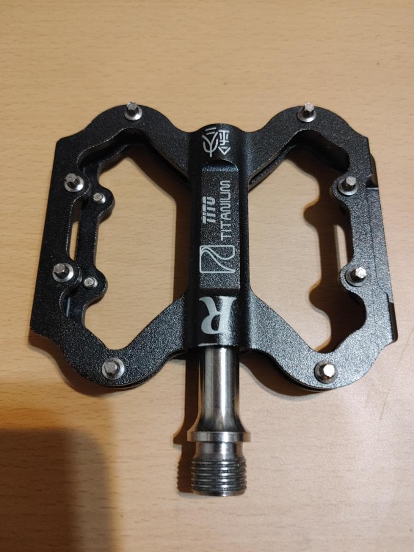 Tito 超軽量 自転車ペダル チタン合金 実測231g ロードバイク MTB
