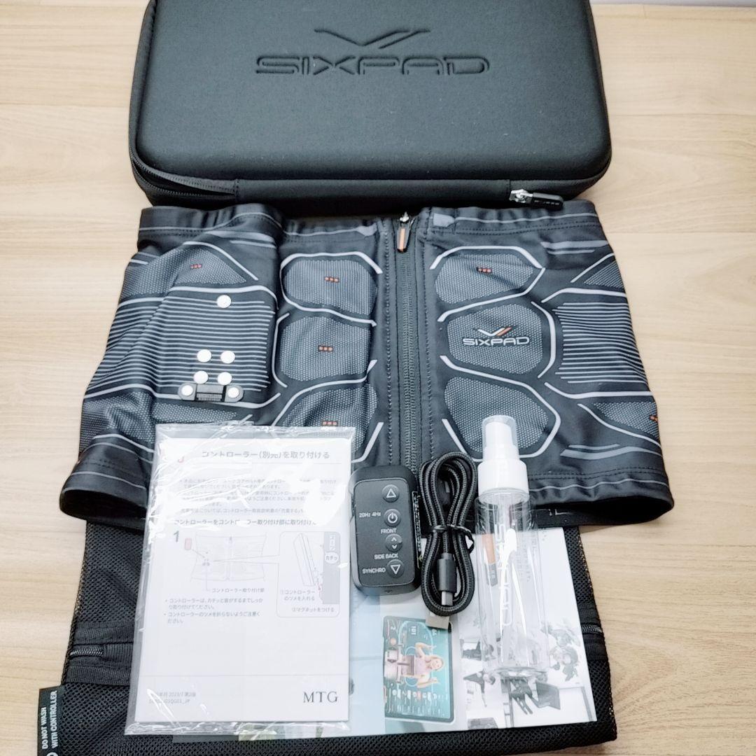 ほぼ未使用品⚡️シックスパッド　パワースーツ　コアベルト　SIXPAD MTG