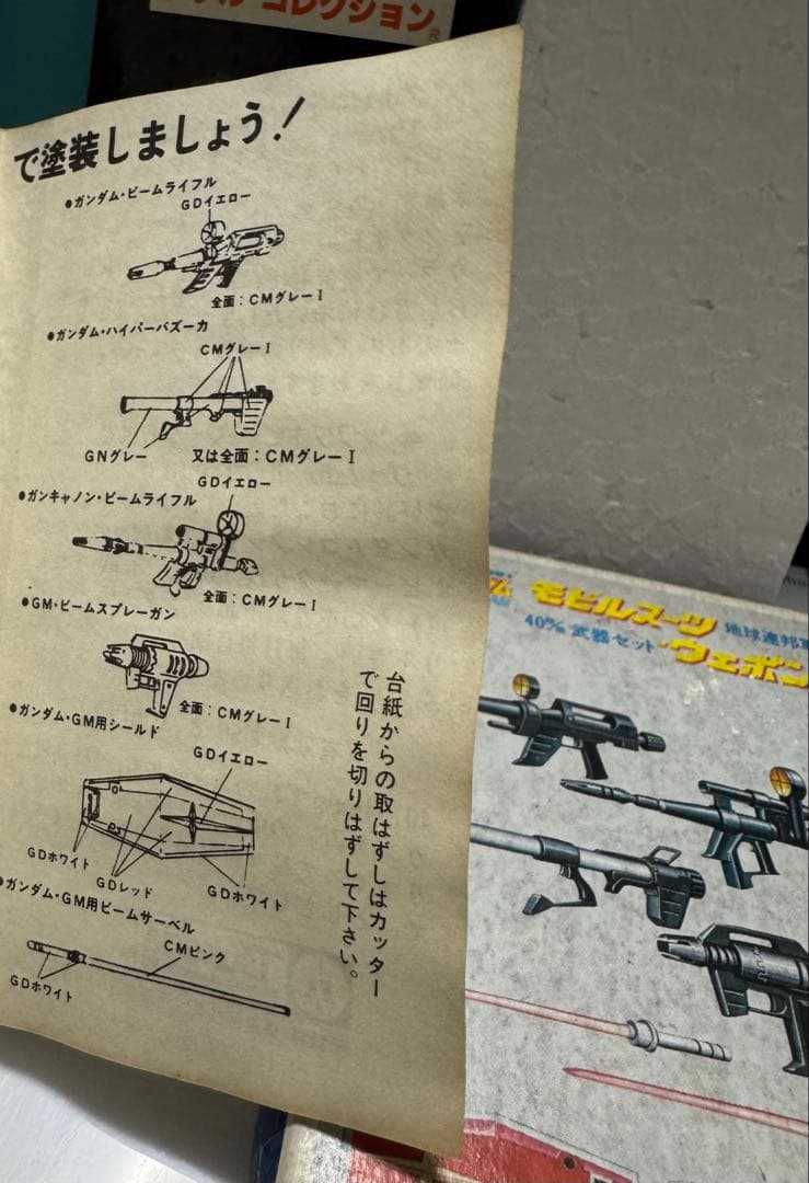 ツクダホビー　ガンダム　モビルスーツウェポン　メタルコレクション　合金　未開封