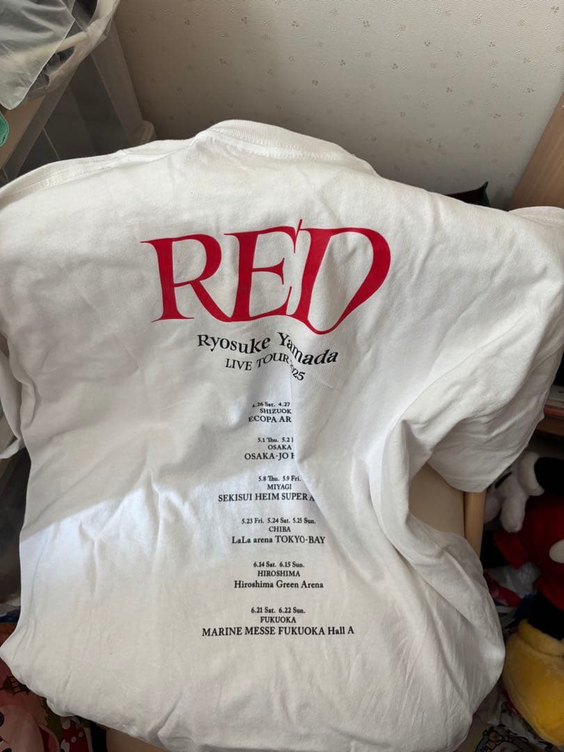 山田涼介 RED Tシャツ セット