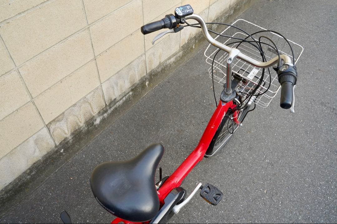 電動自転車 ブリヂストン 20インチ 子供乗せ 中古 052203