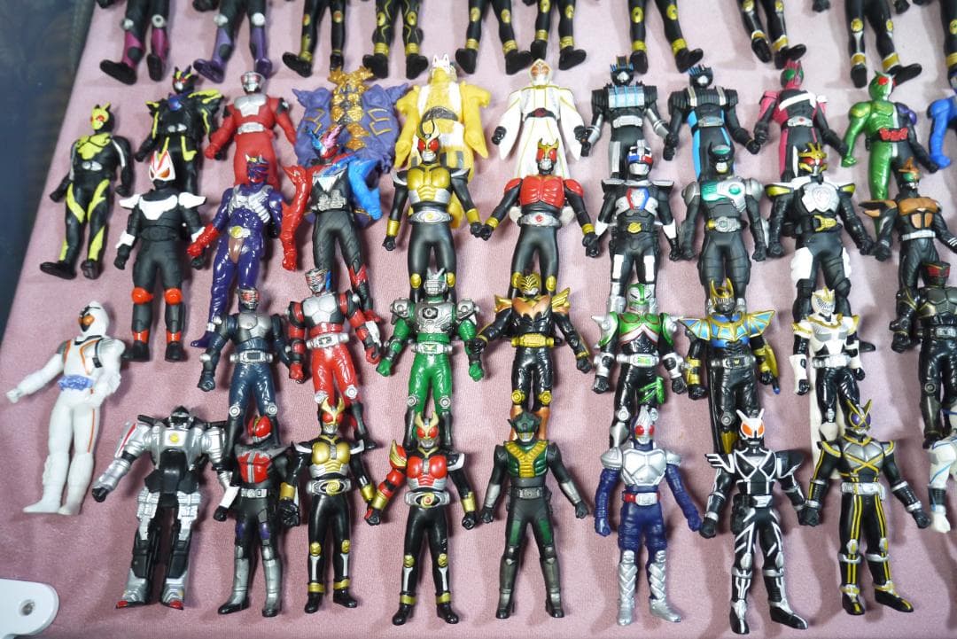 仮面ライダー　ミニソフビ　150体