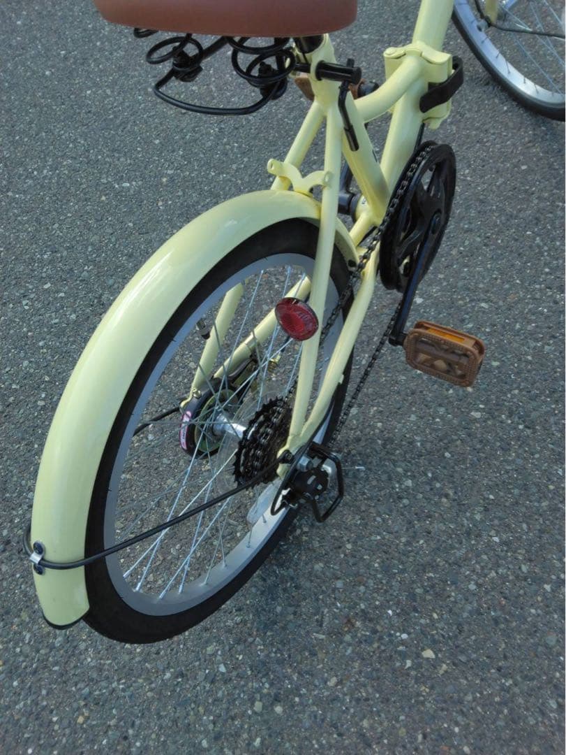 6段変速　20インチ折りたたみ自転車