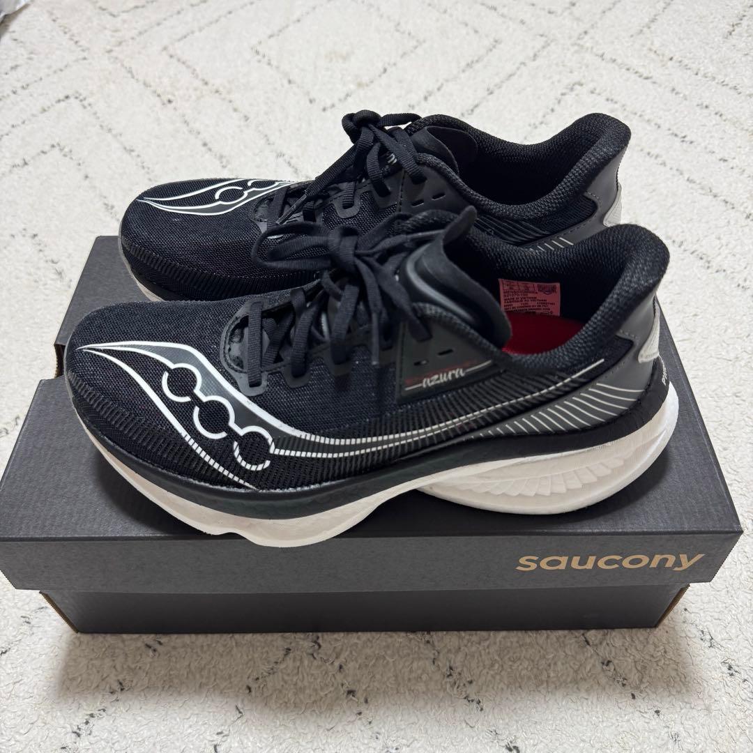Saucony ENDORPHIN AZURA 25cm 黒ブラック サッカニー