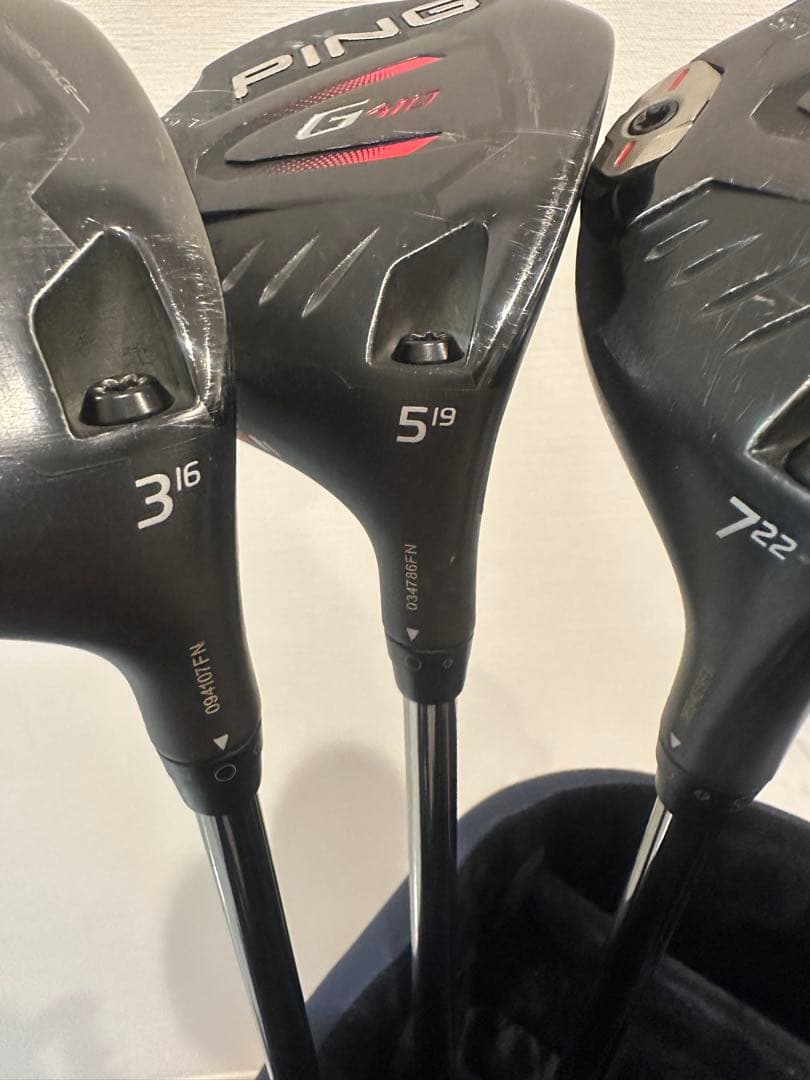 名器　希少　PING G410 SFT フェアウェイウッド 3本セット