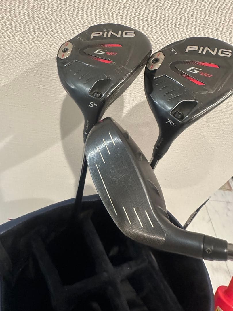 名器　希少　PING G410 SFT フェアウェイウッド 3本セット