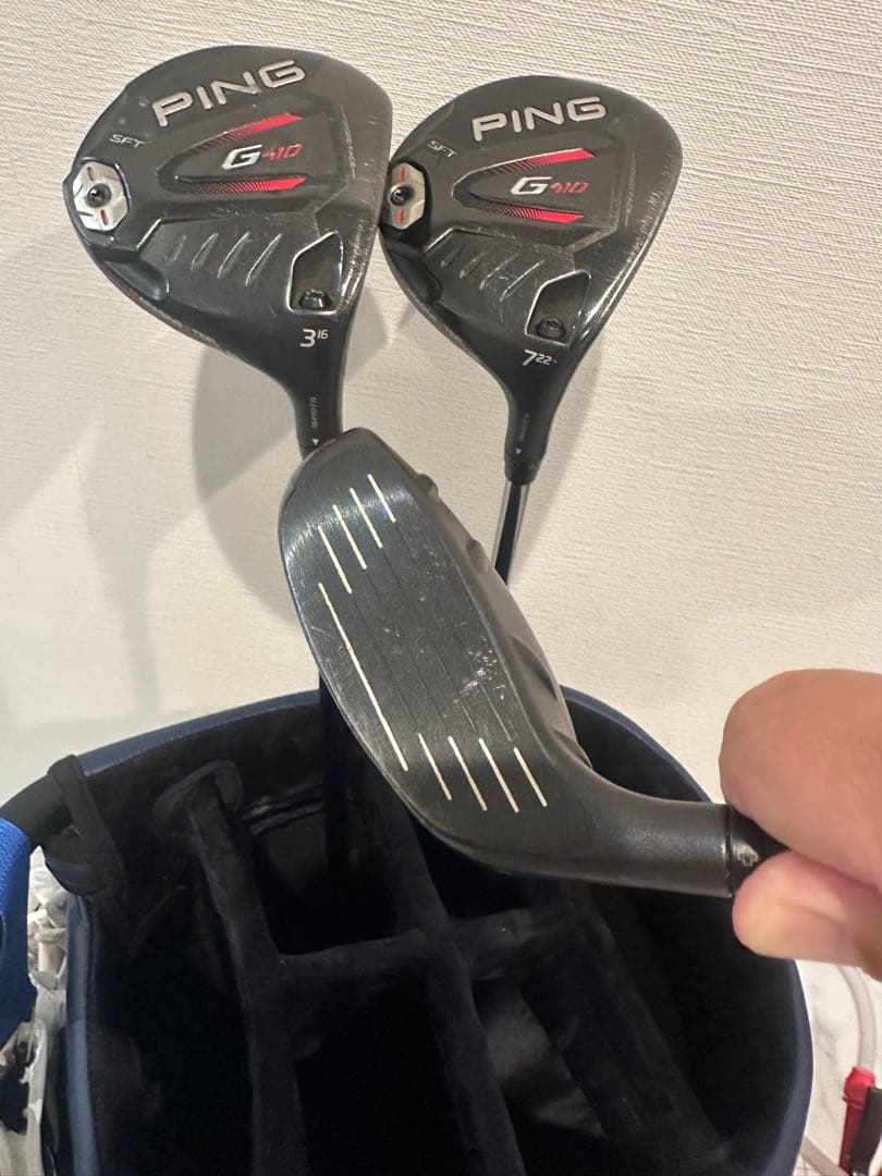 名器　希少　PING G410 SFT フェアウェイウッド 3本セット