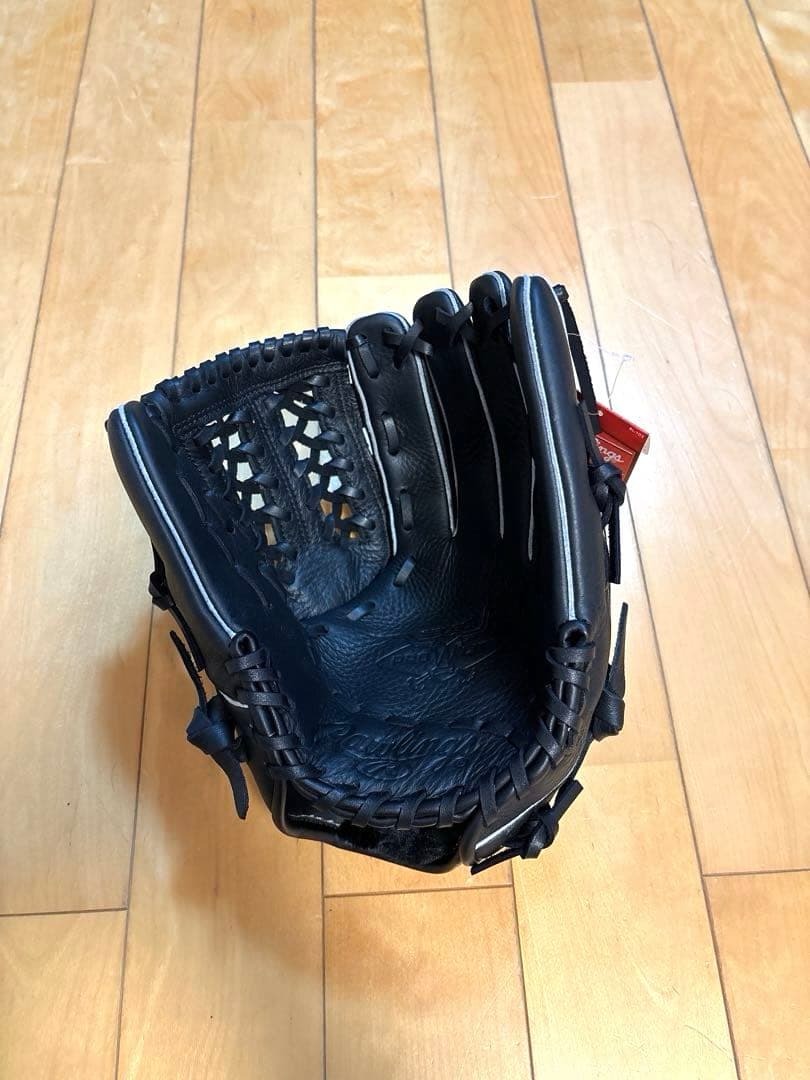 Rawlings 軟式用ソフトボール用グローブ 黒 新品タグ付き