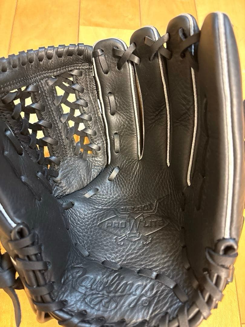 Rawlings 軟式用ソフトボール用グローブ 黒 新品タグ付き