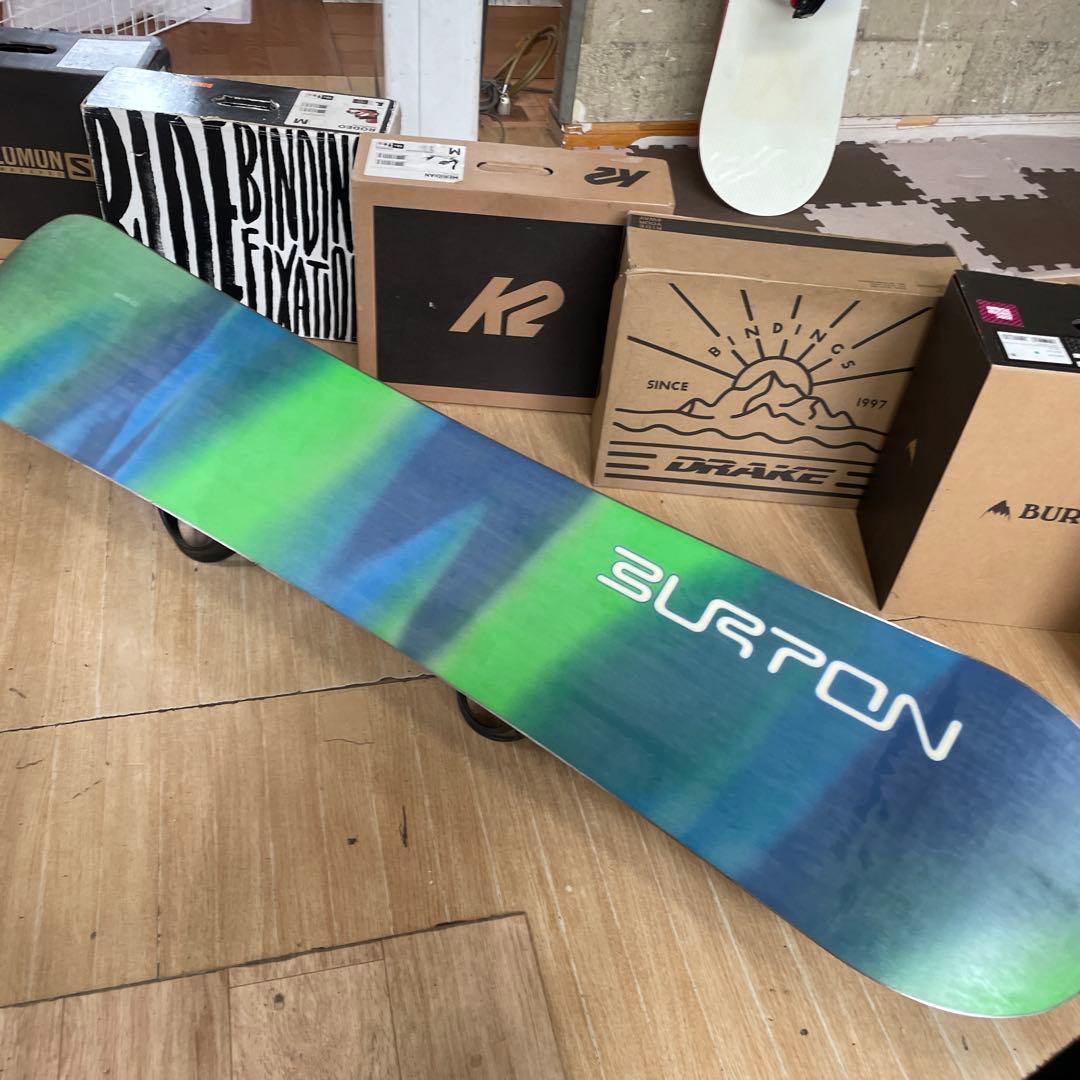 BURTON　バートン　ZUMA未使用バイン付スノーボードセット　激レアFLコア