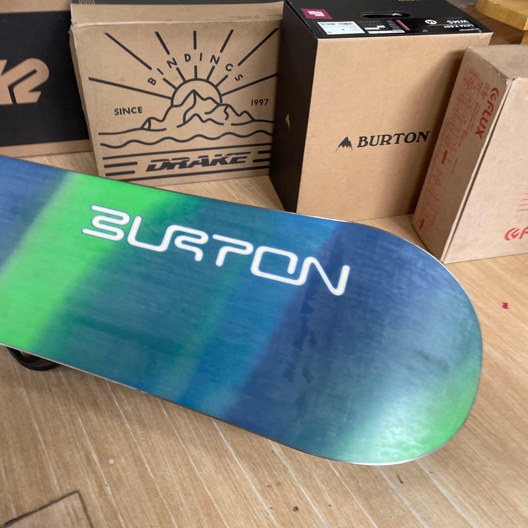 BURTON　バートン　ZUMA未使用バイン付スノーボードセット　激レアFLコア