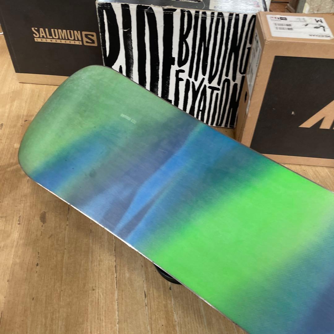 BURTON　バートン　ZUMA未使用バイン付スノーボードセット　激レアFLコア
