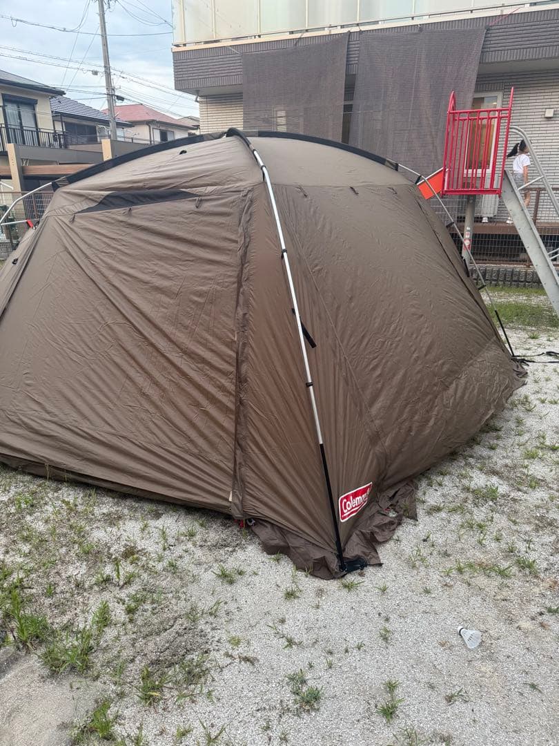 【値下げ】Coleman タフスクリーン2ルームハウス　タンカラー