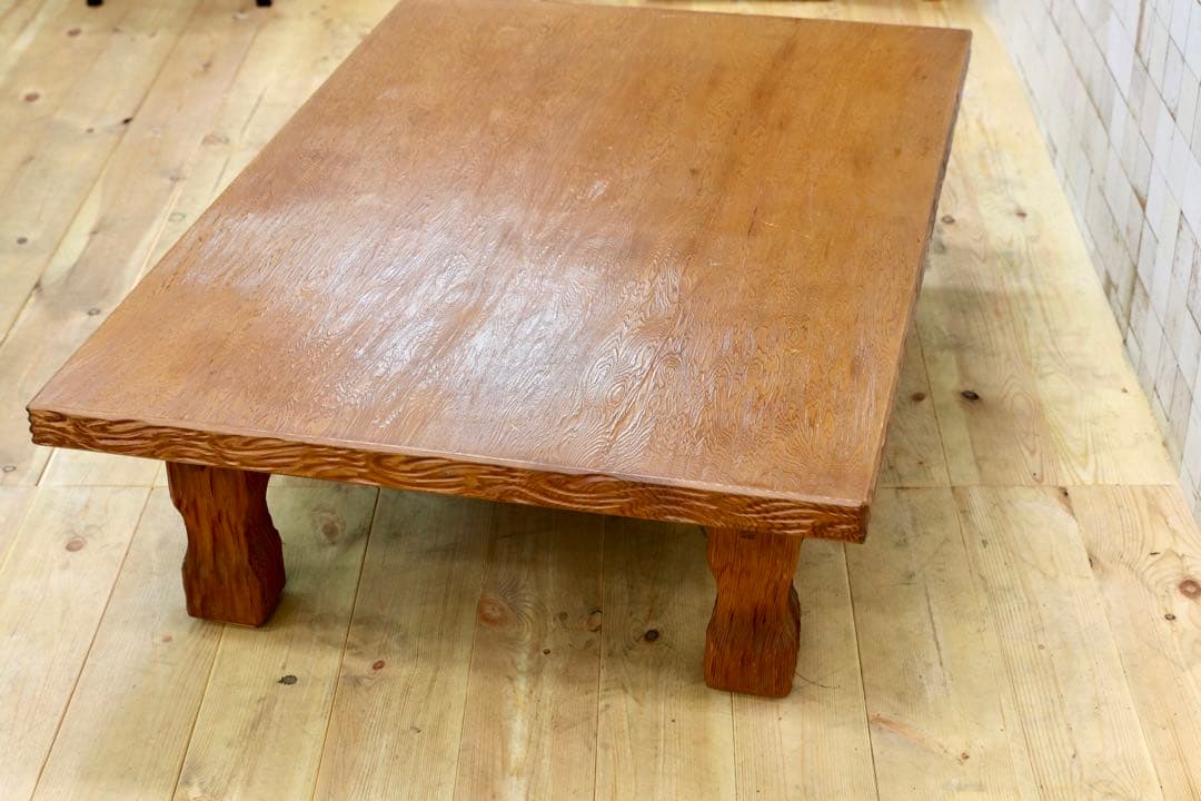 GMHK765○世界遺産屋久杉 座卓 センターテーブル リビングテーブル