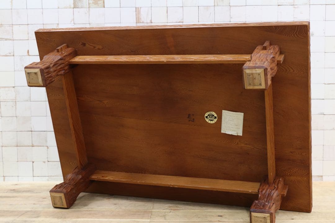 GMHK765○世界遺産屋久杉 座卓 センターテーブル リビングテーブル