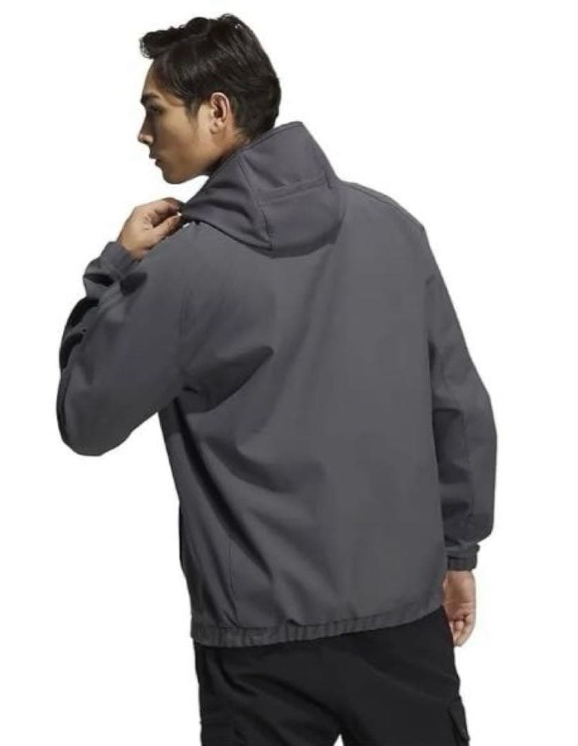 【美品】アディダス　ウインドブレーカー　上下セット　グレーシックス　XL