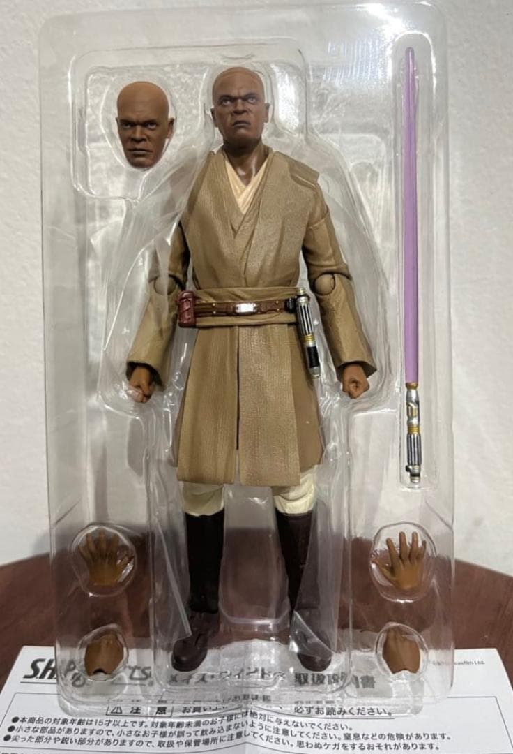 S.H.Figuarts メイス・ウィンドゥ スター・ウォーズ 開封済み