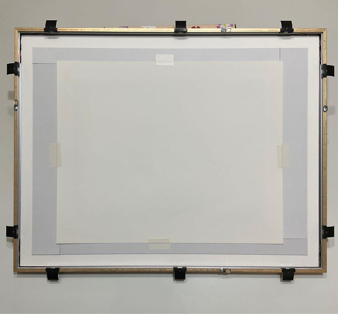 絵画・額縁・版画・織田 義郎・新品未使用・イタリア・美術品・インテリア・雑貨