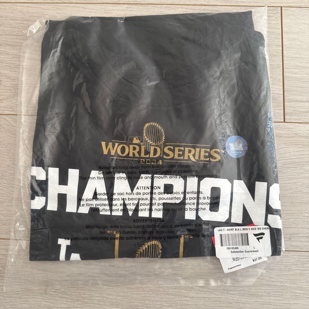 Nike ロサンゼルスドジャース MLB 2024年チャンピオン Tシャツ L