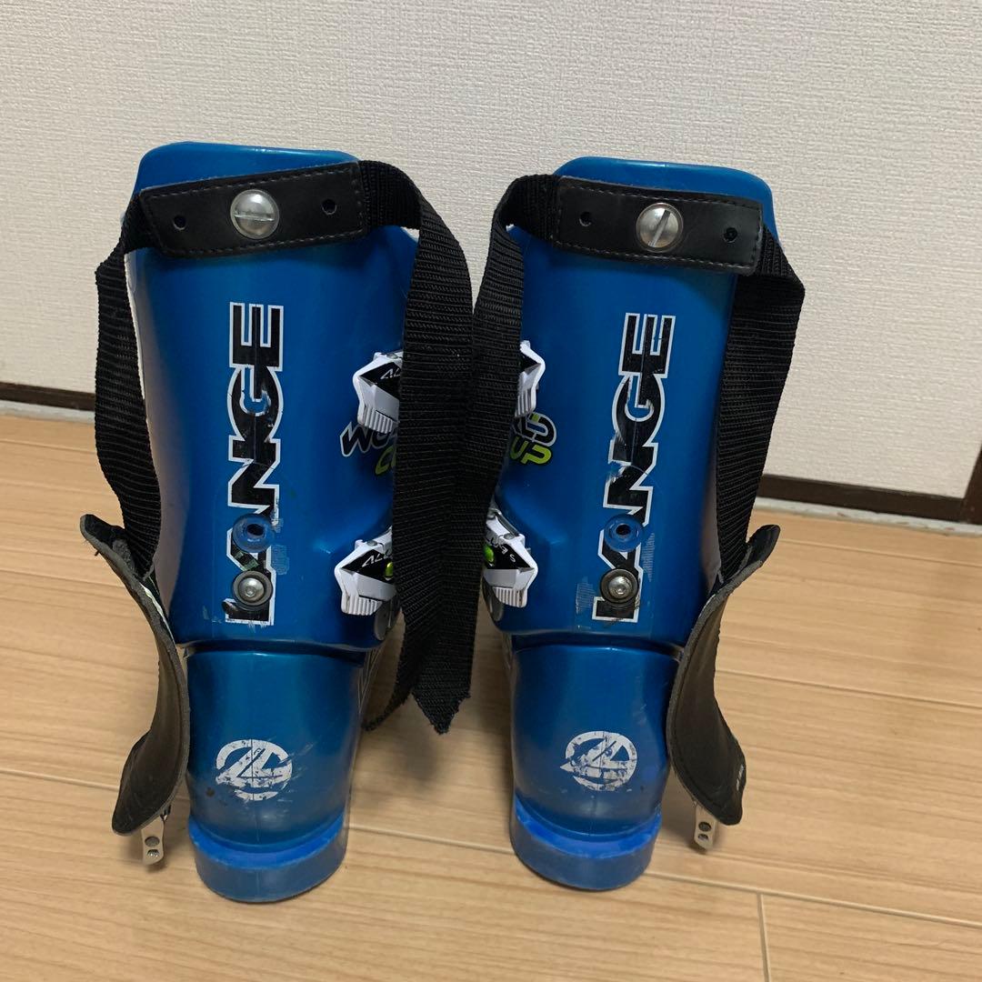 LANGE スキー靴 青