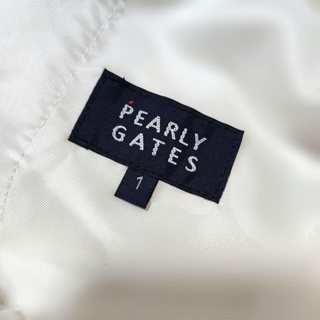 ☆PEARLY GATES☆2024春夏 レースボックスプリーツスカート1M 白