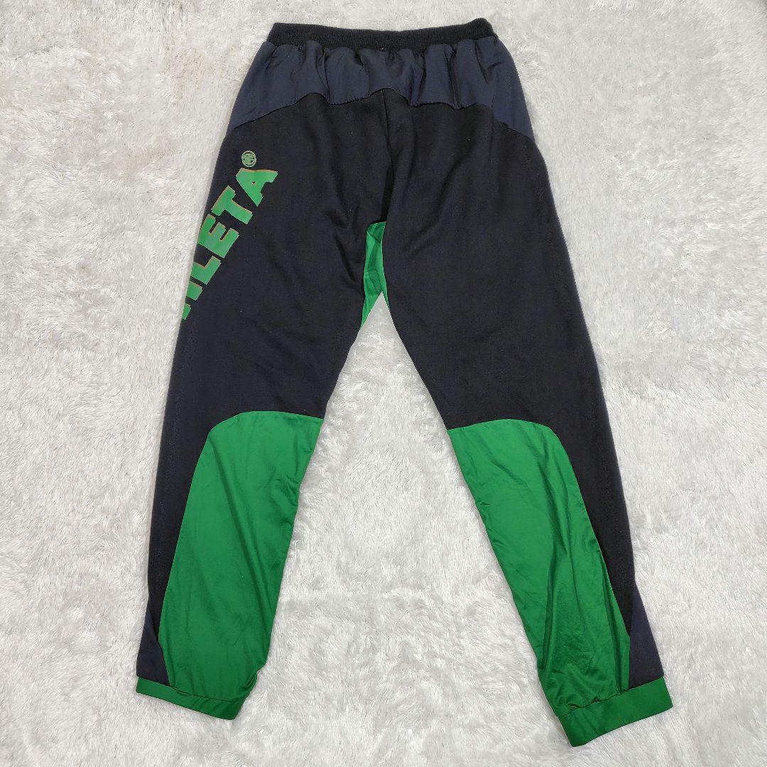 東京ヴェルディ　ATHLETA　アスレタ　トレーニングパンツ　XO　黒　緑
