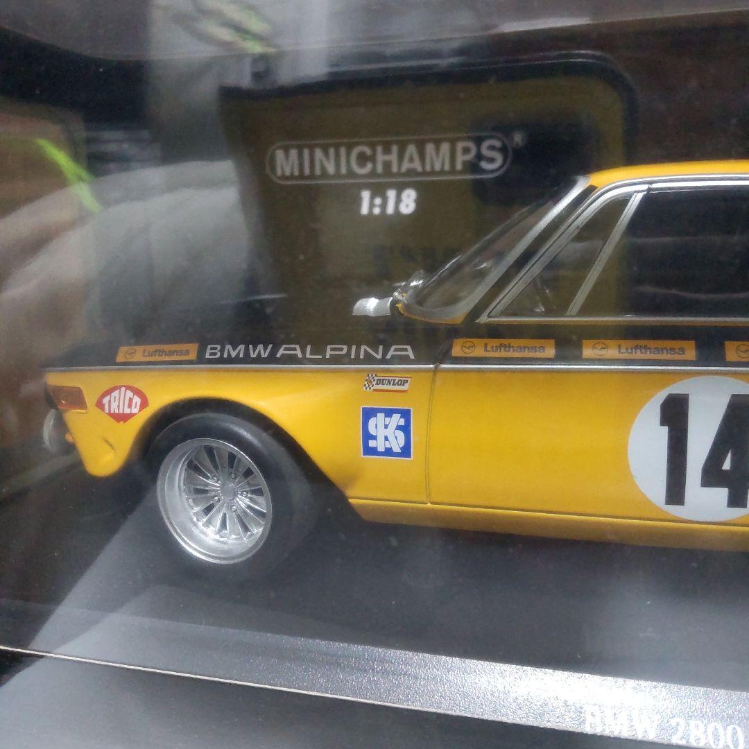  2800 CS アルピナ スパ ウィナーズ 1/18 ミニチャンプス