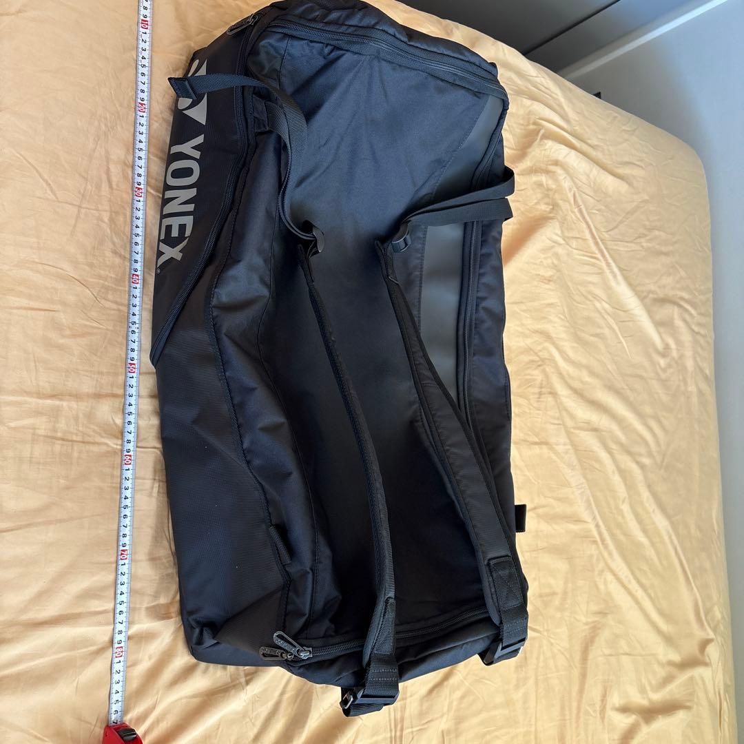 YONEX バドミントンバッグ 黒 約80cm