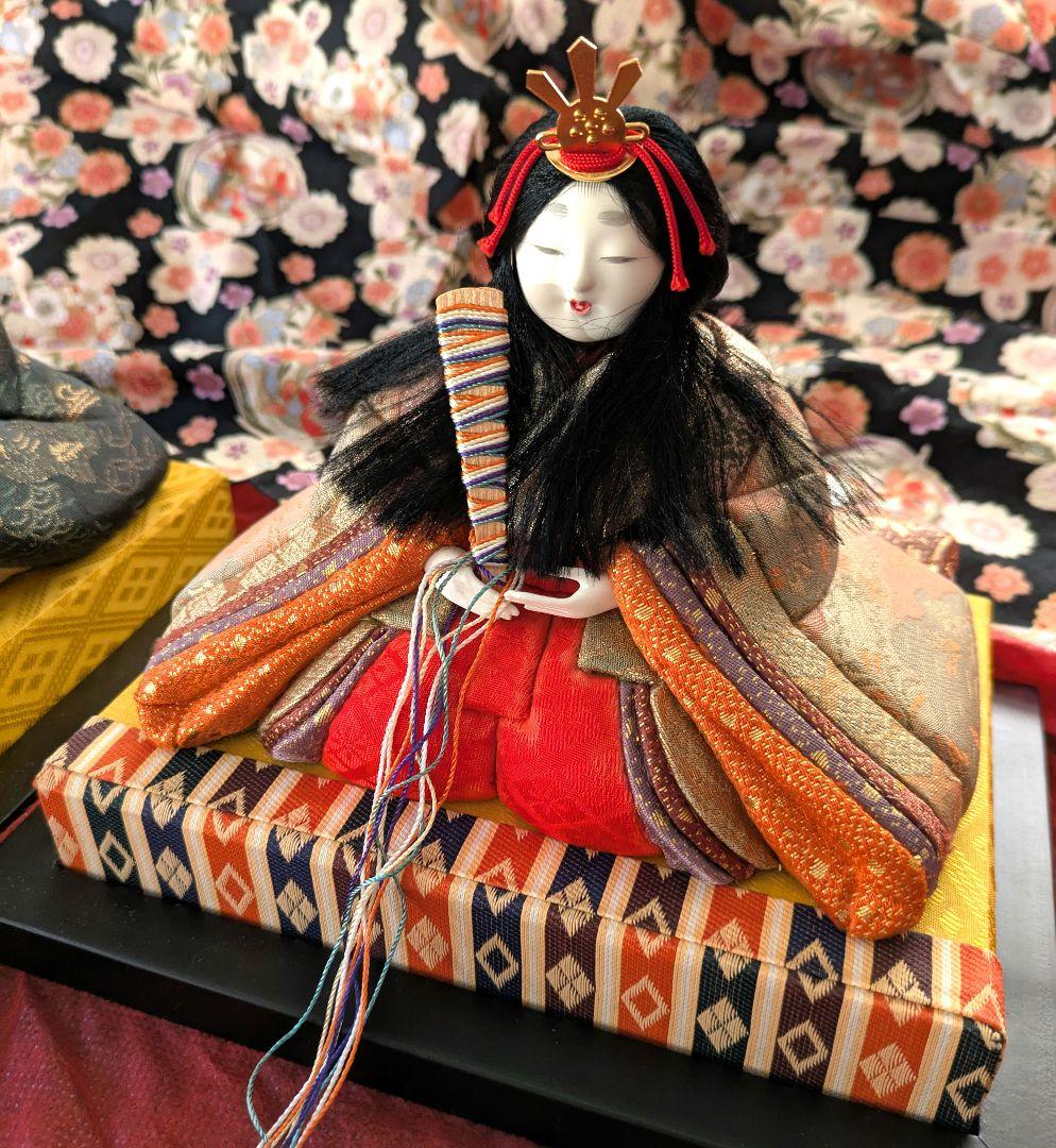 木目込み　雛人形　未使用品