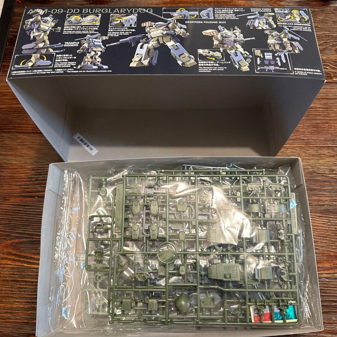 HG 装甲騎兵ボトムズ バーグラリードッグ 色分け済みプラモデル